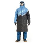 Плащ зимний RACE COAT Man Smoke Blue